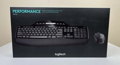 Logitech Performance MK710 Mouse & Keyboard Combo Black with Dongle VGC - Image 1 of 4