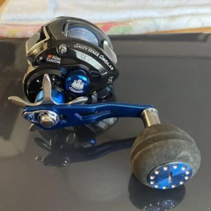 Abu Garcia Salty Stage Revo LJ-3-L Left handle Baitcasting Reel from Japan - Picture 1 of 8