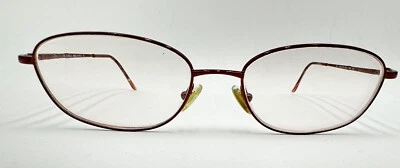 Очки Safilo Elasta 4789 67Z с полным ободком в красной металлической оправе Италия 53-17-135 - Изображение 1 из 4