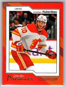 2023 O-Pee-Chee OPC Jonathan Huberdeau Premier #P-7 Calgary Flames - Picture 1 of 2