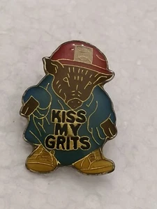 Pin's Pins Pin Humour USA "Kiss My Grits" - Imagen 1 de 1