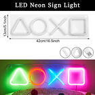 Game Neon Sign Light USB LED Wall Lights Bar Lamp Kids Room Night Light Decor UK