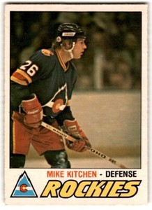 1977-78 O-Pee-Chee Mike Kitchen Rookie #267 Colorado Rockies