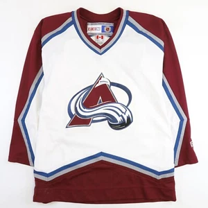 Maglia vintage Colorado Avalanche CCM taglia media NHL - Foto 1 di 7