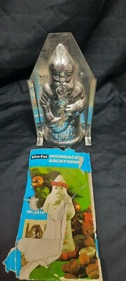RARE OLD  WEST GERMANY Gefu  Weihnachts-backform CHOCOLATE MOLD - Image 1 of 4