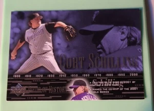 Curt Schilling 2002 Upper Deck Piece Of History #61 Arizona Diamondbacks - Picture 1 of 2