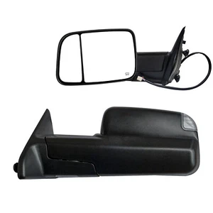 Towing Mirrors For 2010-2016 Dodge Ram 1500 2500 3500 Power Heated Signal LH RH - Picture 1 of 12