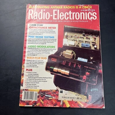 Журнал RADIO ELECTRONIC винтажный сентябрь 1978 - тестирование розового шума - Изображение 1 из 3