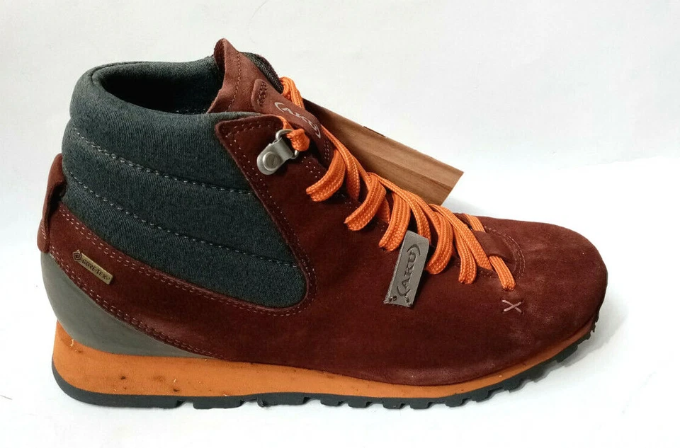 AKU Bellamont G MID GT W wine red/orange Wanderschuh Schuhe Gr. 41 Vibram