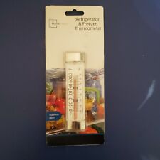 Mainstays Stainless Steel Refrigerator & Freezer Thermometer NSF MTH-017 