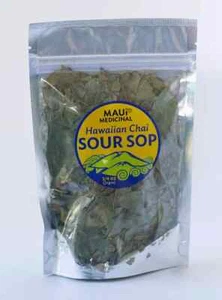 Soursop Graviola Leaf Tea - Hawaiian Chai 3/4 oz by Maui Medicinal Herbs - Picture 1 of 2