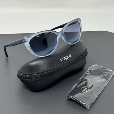 Gafas Vogue VO 2677-S 2030/8F Cateye azul esmerilado transparente 57 [] 16 140 2677 Foto 1 de 4
