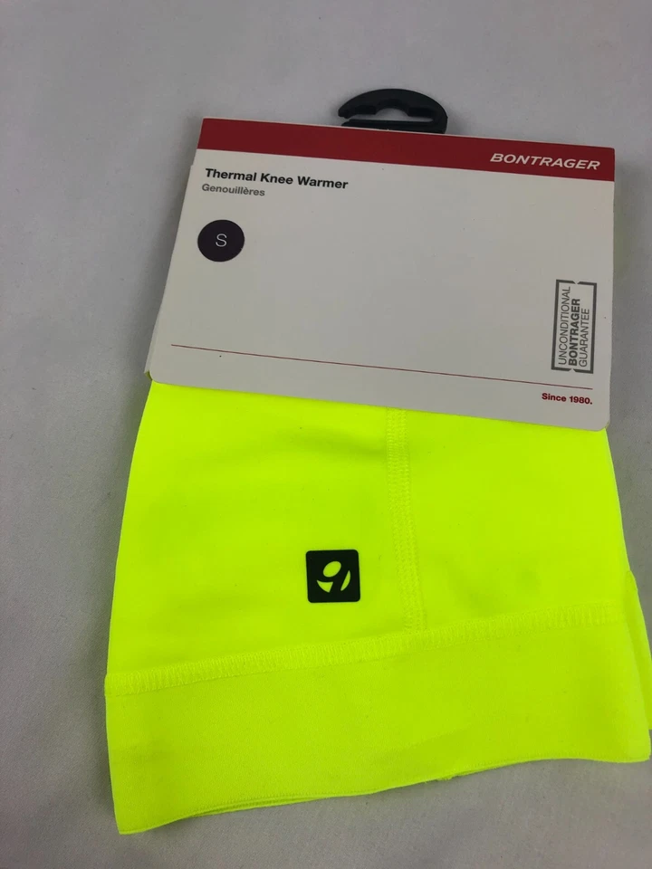 Bontrager Thermal Knee Warmer SIZE Small High Visibility Yellow - Image 1 of 1