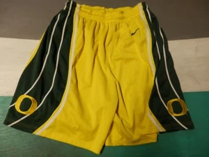 Oregon Ducks Nike Swingman NCAA Basketball Shorts Men's XL Yellow Green - Picture 1 of 3