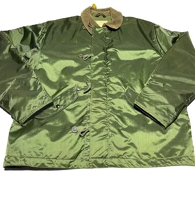 Vintage Greenbrier Extreme Cold Weather Impermeable Large Military Jacket 1970’s - Picture 1 of 14