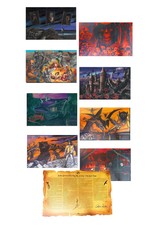FREE SHIPPING Chadbourne Dark Tower set 9 Lithographs SIGNED by Robin Furth NEW!