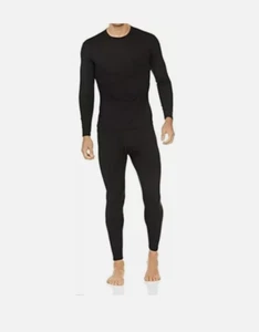 Long Johns Thermal Underwear for Men Fleece Lined Base Layer Set for Cold - XL - Picture 1 of 7