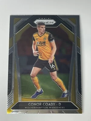 2021-22 PANINI PRIZM PREMIER LEAGUE Wolverhampton Wolves Base CONOR COADY # 138 - Image 1 of 4