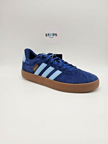 Scarpe da ginnastica Adidas blu scuro taglia 8 UK nuove di zecca