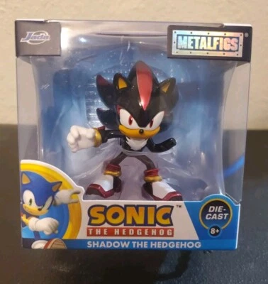 Juguete fundido a presión Jada Toys Metalfigs Shadow the Hedgehog 2,5" nuevo en caja defecto de fábrica nuevo Foto 1 de 4