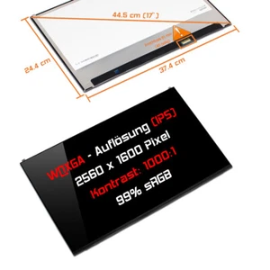 17" LED Display glossy passend für LG Display LP170WQ1-SPA1 SP A1 (LGD05F8) - Bild 1 von 1