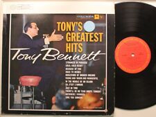 Tony Bennett Canadian Import Lp Greatest Hits (1962) On Columbia - Vg+ / Vg+ (Cr