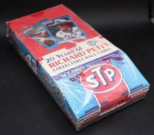 1991 Traks Richard Petty Sealed Trading Card Box (36/12) - Picture 1 of 4