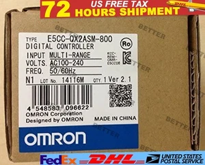 1PC New Omron E5CC-QX2ASM-800 Temperature Controller In Box US Free TAX - Picture 1 of 4