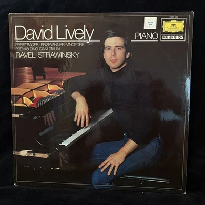 RAVEL & STRAVINSKY Piano Music - DAVID LIVELY - DG ST LP 1980 Foto 1 de 4