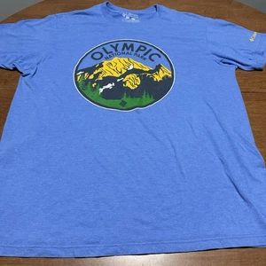 Columbia Large blau Olympic National Park T-Shirt  - Bild 1 von 6