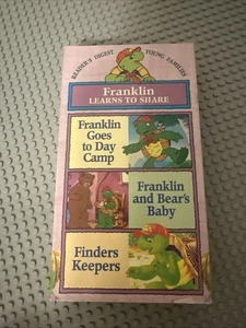 Franklin Learns to Share (1998 VHS) Readers Digest Young Families 3 Episodes - Bild 1 von 8