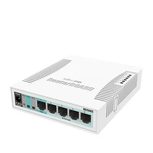 Conmutador / AP (5) GbE RJ45 (1) puertos SFP 802.11b/g/n MikroTik RB260GS CSS106-5G-1S - Imagen 1 de 2