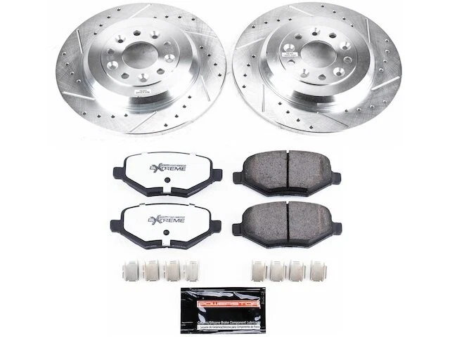 Комплект заднего тормоза и ротора для 2011-2012 Ford Edge YZ747TQ - Изображение 1 из 1