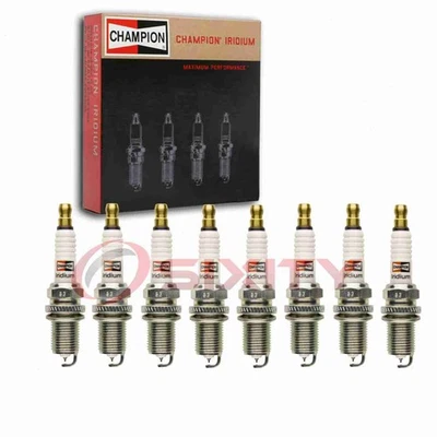 8 pc Champion Iridium Spark Plugs for 1994-1997 Dodge Ram 1500 5.2L 5.9L V8 um - Image 1 of 4