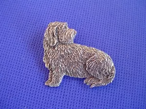 Prendedor Petit Basset Griffon Vendeen SIT #91G estaño perro joyería por Cindy A. Conter - Imagen 1 de 1