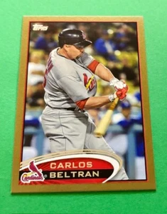 2012 Topps #612 Carlos Beltran Gold #/2012 - St. Louis Cardinals Star - Picture 1 of 1