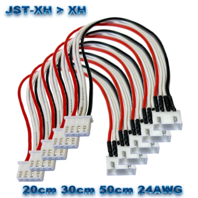 JST-XH 3S 4Pin Balancerkabel Kabel Verlängerung Ladekabel XH Stecker Lipo Akku  - Bild 1 von 4