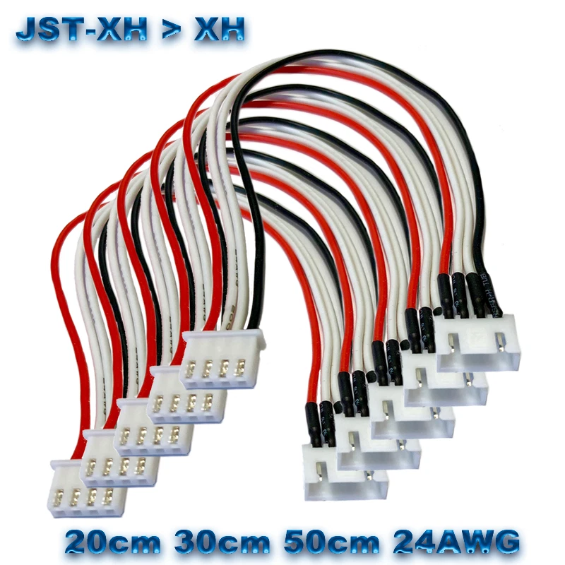 JST-XH 3S 4Pin Balancerkabel Kabel Verlängerung Ladekabel XH Stecker Lipo Akku  - Bild 1 von 4