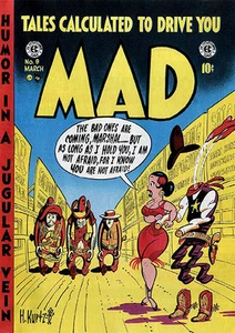 MAD Magazine #9 - March 1954 - Cover Poster - Picture 1 of 1