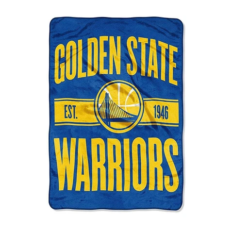 Basketball Golden State Warriors Micro Plush Throw Blanket 46" x 60" Cover