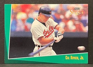 1993 Score Select #18 Cal Ripken Jr BALTIMORE ORIOLES - Picture 1 of 2