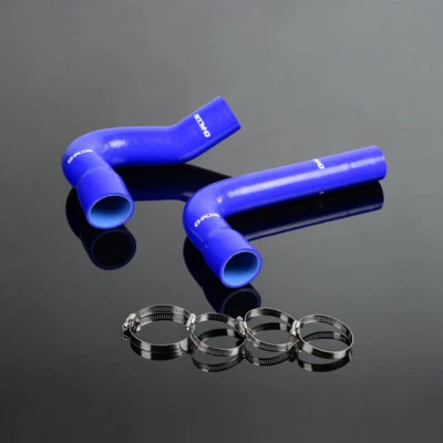 Manguera de radiador de silicona apta para Ford Mustang/Falcon/Fairlane V8 1967-1970 azul Foto 1 de 4