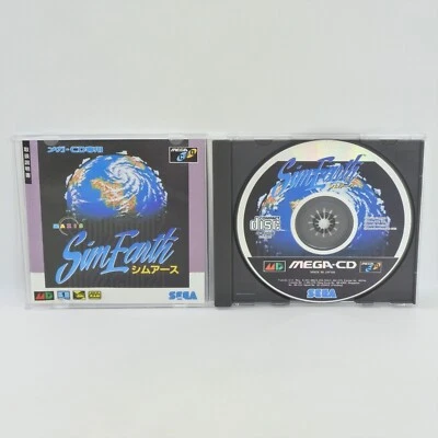 SIM EARTH Sega Mega CD 2080 mcd - Image 1 of 4