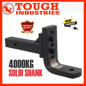 HEAVY DUTY 4000KG EXTREME ADJUSTABLE TOW BALL MOUNT-TOWBAR TONGUE HITCH GT 4TON - Picture 1 of 8