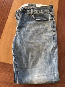 NWT’s American Eagle Extreme Flex Slim Straight Size 33x30 Men’s Acid Wash Jeans - Picture 1 of 9