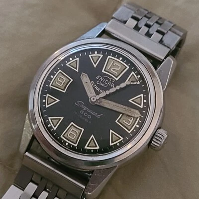 Vintage Enicar Sea Pearl 600 Dive Watch super Compressor EPSA case ultrasonic - Image 1 of 4