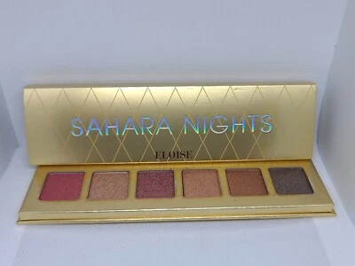 Paleta de sombras de ojos Eloise Beauty Sahara Nights ● 6 sombras de ojos brillantes  Foto 1 de 3