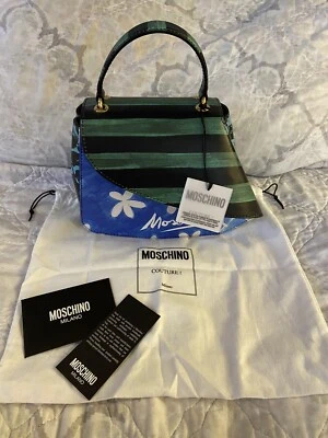 Moschino Leather Handbag Moschino Runway 2020 - Image 1 of 4