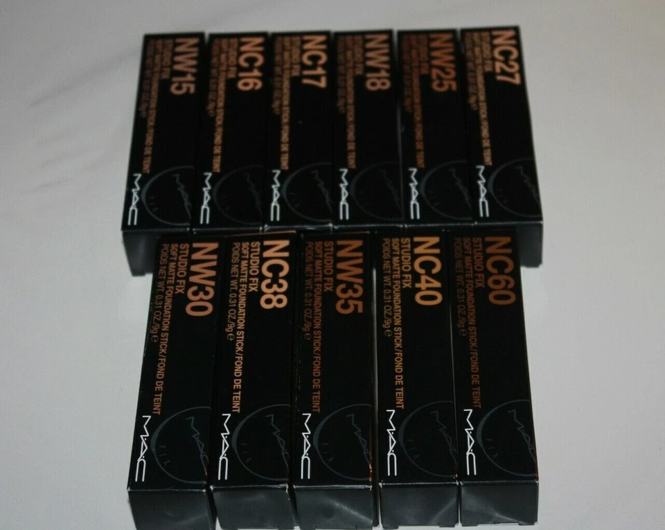 MAC STUDIO FIX SOFT MATTE FOUNDATION STCK CHOOSE COLORS NEW IN BOX - Image 1 of 4