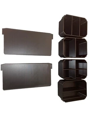 4 small Organizer bins and 2 Large dividers for dewalt T Stack / ToughSystem 2.0 - Image 1 of 4